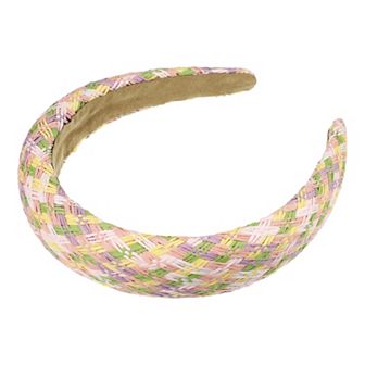 1 pc Elegant Foam Raffia Straw Headband For Women