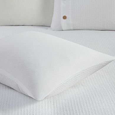 Finely 3 Piece Waffle Weave Cotton Duvet Cover Set, Belen Kox