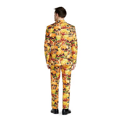 Men's Suitmeister Slim-Fit Snack Master Suit & Tie Set