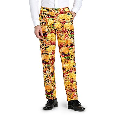 Men's Suitmeister Slim-Fit Snack Master Suit & Tie Set