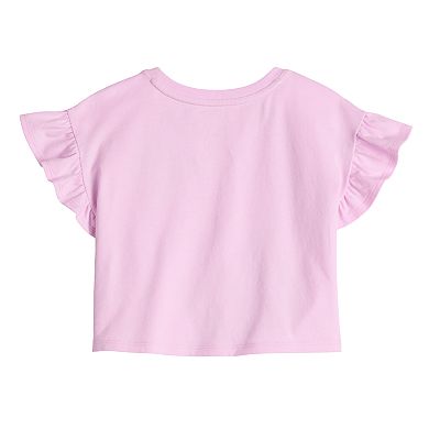 Baby & Toddler Girls Jumping Beans® Flutter Sleeve Tee