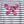 Pink Sequined Bow