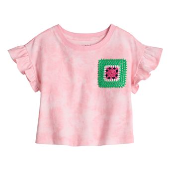 Baby & Toddler Girls Jumping Beans® Flutter Sleeve Tee