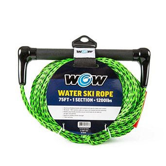 75' 1 Section Tow Rope With Rubber Handle