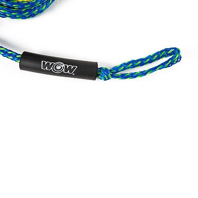 60' Tow 4-rider 4k Tow Rope With 2 Sections