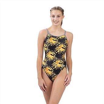 Women's Uglies Bat Dance V-Back One-Piece Swimsuit