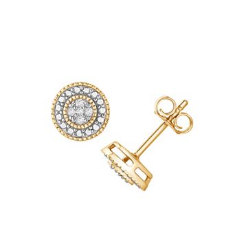 Diamond Brilliance 1/10 Carat T.W. Lab-Grown Diamond Round Stud Earrings