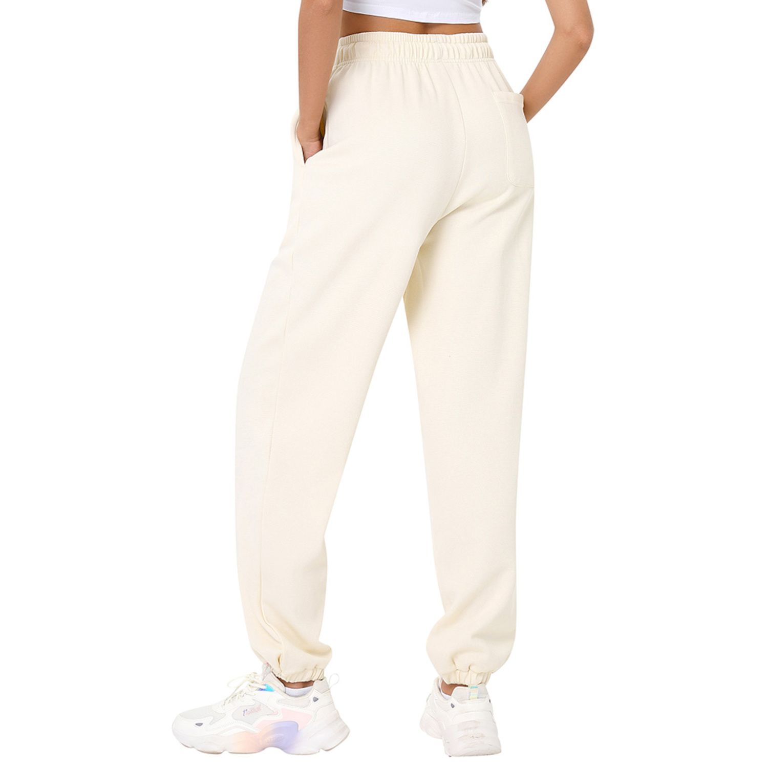Jogging Pants Girls White Sweats Buy White Track Pants For Girls