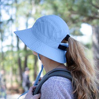 Kanut Sports Women's Ponytail Opening Costilla Bucket Hat