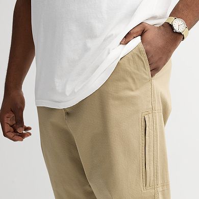 Big & Tall Sonoma Goods For Life® Side Zip Ripstop Pants