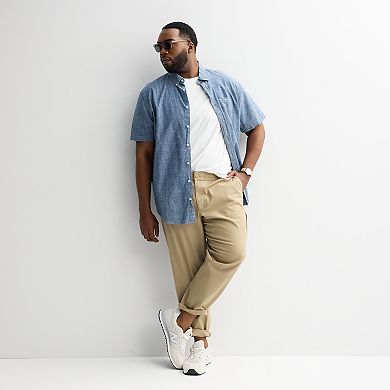 Big & Tall Sonoma Goods For Life® Side Zip Ripstop Pants