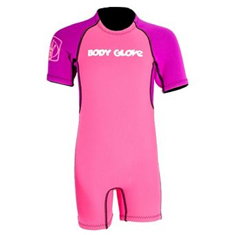 Body Glove Kids 2mm Back-zip Short Sleeve Wetsuit Fits
