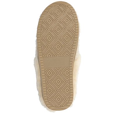 Journee Blair Women's Quilted Cushioned Clog Slippers