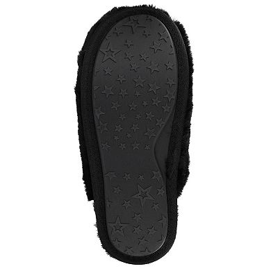 Journee Jayde Women's Plush Cushioned Scuff Slippers
