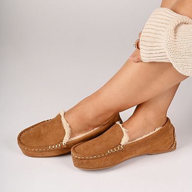 Journee Jetah Women's Slip-On Moccasin Slippers