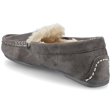 Journee Jetah Women's Slip-On Moccasin Slippers