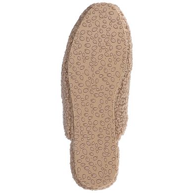 Journee Monnroe Women's Cushioned Scuff Slippers