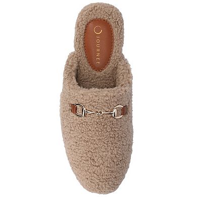 Journee Monnroe Women's Cushioned Scuff Slippers