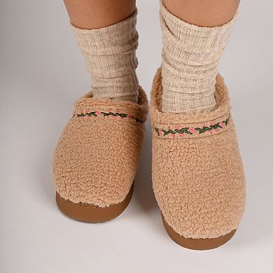 Journee Pallmer Women's Cushioned Clog Sippers