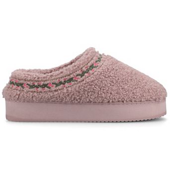 Journee Pallmer Women's Cushioned Clog Sippers