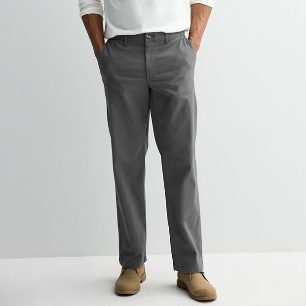 slim fit dress slacks Men's Relaxed Fit Pant main image 1