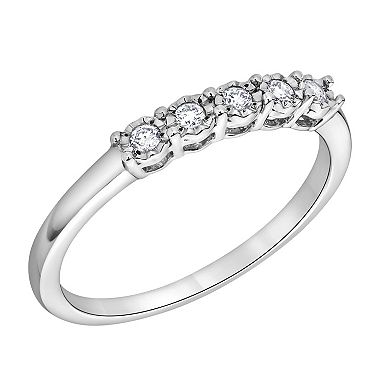 Diamond Brilliance 1/10 Carat T.W. Lab-Grown Diamond Fashion Ring