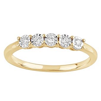 Diamond Brilliance 1/10 Carat T.W. Lab-Grown Diamond Fashion Ring