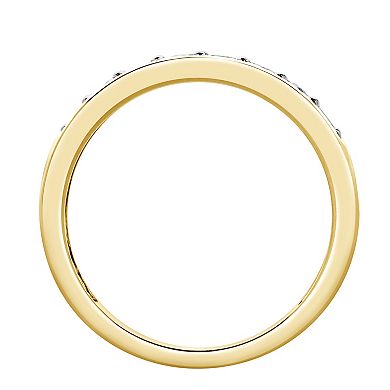 Diamond Brilliance 1/10 Carat T.W. Lab-Grown Diamond Band Fashion Ring