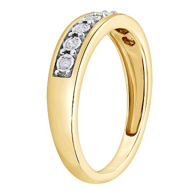 Diamond Brilliance 1/10 Carat T.W. Lab-Grown Diamond Band Fashion Ring