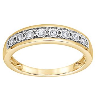 Diamond Brilliance 1/10 Carat T.W. Lab-Grown Diamond Band Fashion Ring