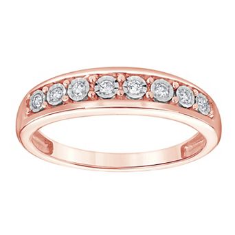 Diamond Brilliance 1/10 Carat T.W. Lab-Grown Diamond Band Fashion Ring