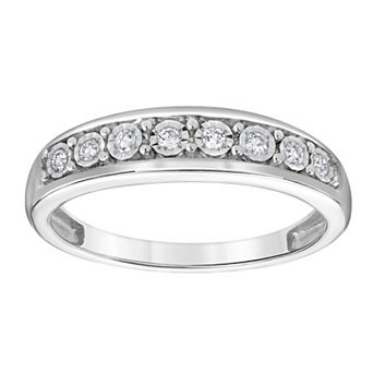 Diamond Brilliance 1/10 Carat T.W. Lab-Grown Diamond Band Fashion Ring