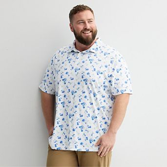 Big & Tall Tek Gear® Dry Tek Polo