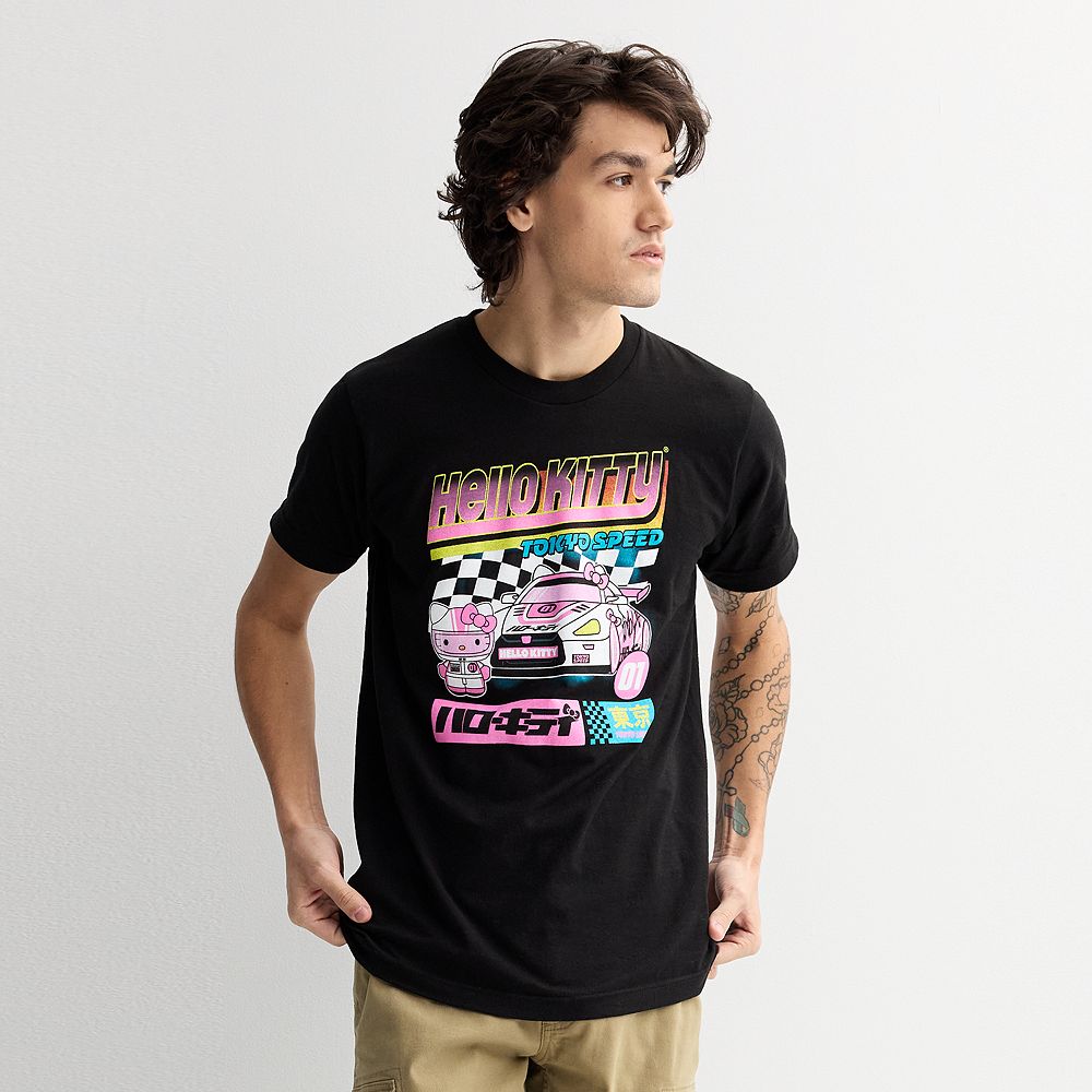 Men's Hello Kitty Tokyo Speed Graphic Tee
