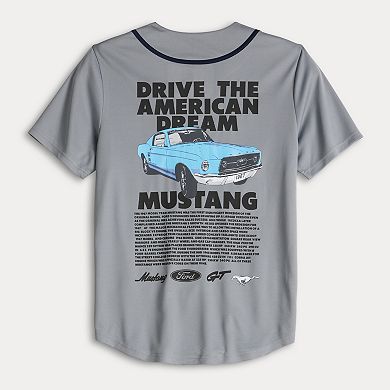 Men's Ford Mustang Button-Front Jersey