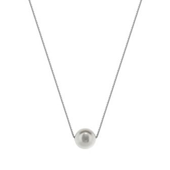 Gemstone Brilliance Sterling Silver Freshwater Cultured Pearl Necklace