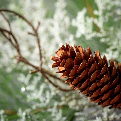 Sullivan's 15" Mixed Cedar & Pine Christmas Artificial Mini Wreath