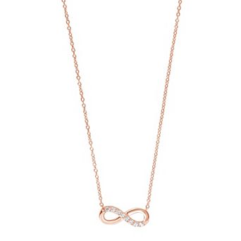Diamond Brilliance 1/10 Carat T.W. Lab-Grown Diamond Infinity Pendant Necklace