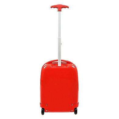 Disney / Pixar's Cars Lightning McQueen 16.5-Inch Carry-On Hardside Skate Luggage