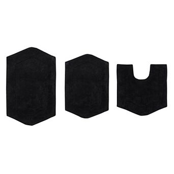 Home Weavers Waterford Collection 100% Cotton Tufted Extra Soft And Absorbent Bath Rugs