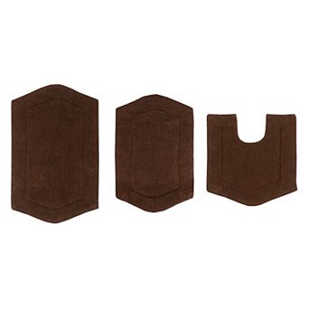 Home Weavers Waterford Collection 100% Cotton Tufted Extra Soft And Absorbent Bath Rugs