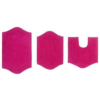 Home Weavers Waterford Collection 100% Cotton Tufted Extra Soft And Absorbent Bath Rugs