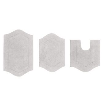 Home Weavers Waterford Collection 100% Cotton Tufted Extra Soft And Absorbent Bath Rugs