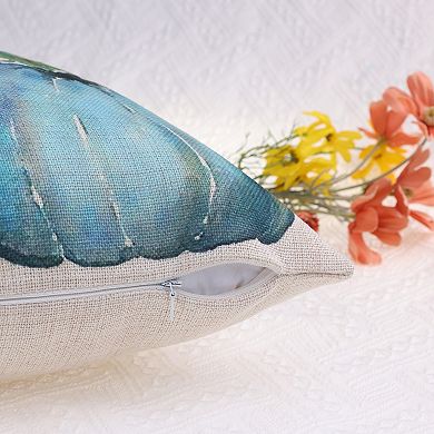 Fall Pumpkin Halloween Thanksgiving Easter Daily Decor Cotton Linen Pillow Covers 2 Pcs