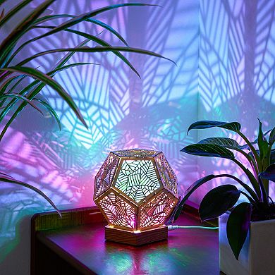 Bohemian Polar Projection Light Led Table Lamp