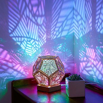 Bohemian Polar Projection Light Led Table Lamp
