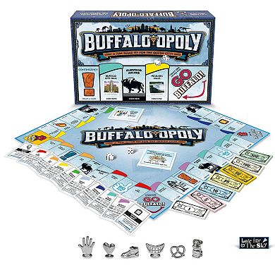 Late For The Sky: Buffalo-Opoly - City Themed Family Board Game