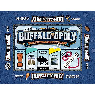 Late For The Sky: Buffalo-Opoly - City Themed Family Board Game