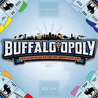 Late For The Sky: Buffalo-Opoly - City Themed Family Board Game