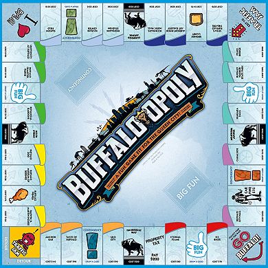 Late For The Sky: Buffalo-Opoly - City Themed Family Board Game